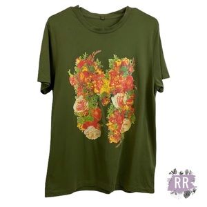 MATTHEW MILLER Introversion Floral Tee Shirt